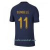 Camiseta de fútbol Francia Ousmane Dembele 11 Primera Equipación Mundial 2022 - Hombre